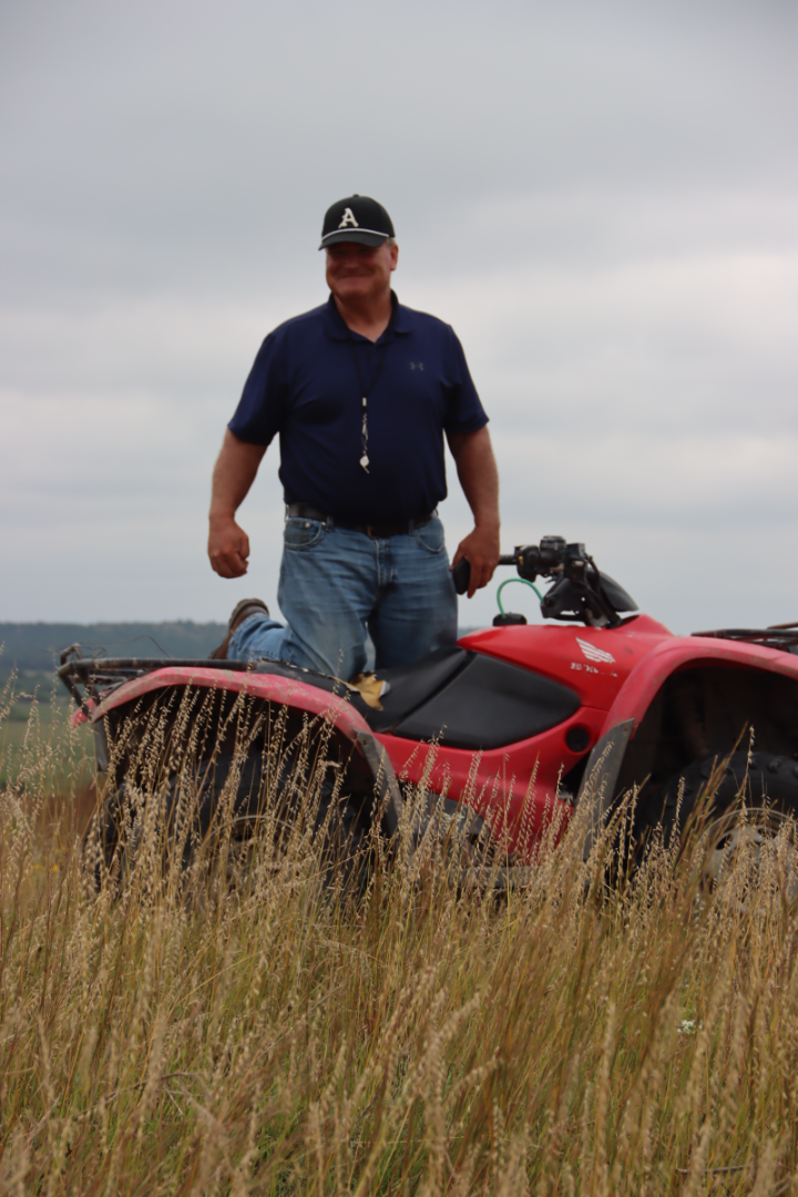 Mr Kozeal on 4 wheeler